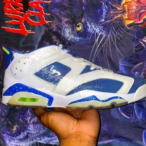 Jordan 6 low “ghost green” size 11